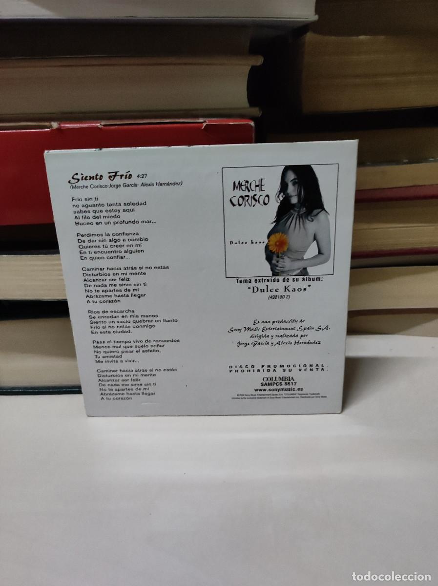 CDs de m&uacute;sica: Merche Corisco &ndash; Siento Fr&iacute;o - Foto 2