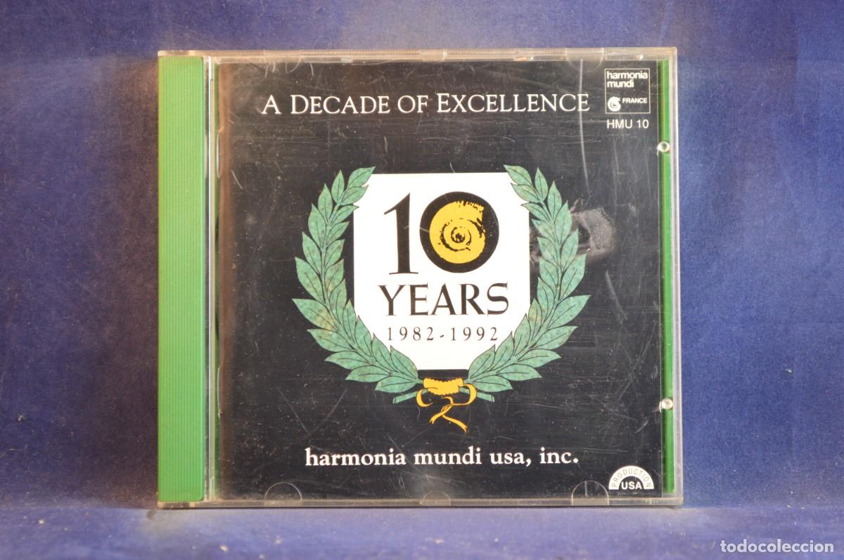 CDs de m&uacute;sica: VARIOUS &ndash; A DECADE OF EXCELLENCE - CD - Foto 1