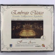 CDs de Música: EMBRUJO CLÁSICO ● GRANDES COMPOSITORES ESPAÑOLES ● 2 X CD, COMPILATION, LIMITED EDITION, NUMBERED