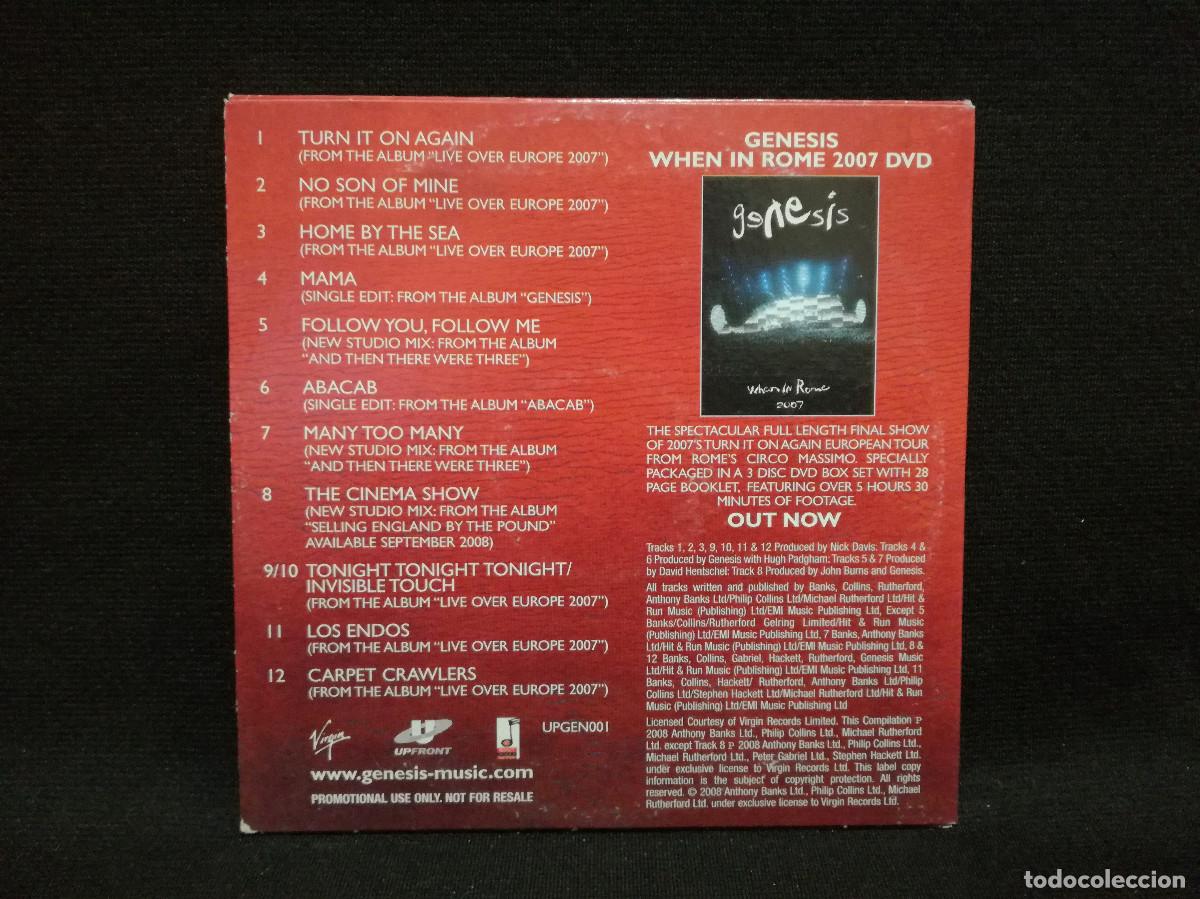 CDs de m&uacute;sica: CD - GENESIS (FUNDA DE CARTON) - Foto 2