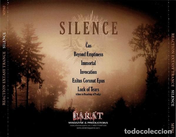 CDs de m&uacute;sica: Reaction - Extasy - Trance &lrm;&ndash; Silence - Foto 2
