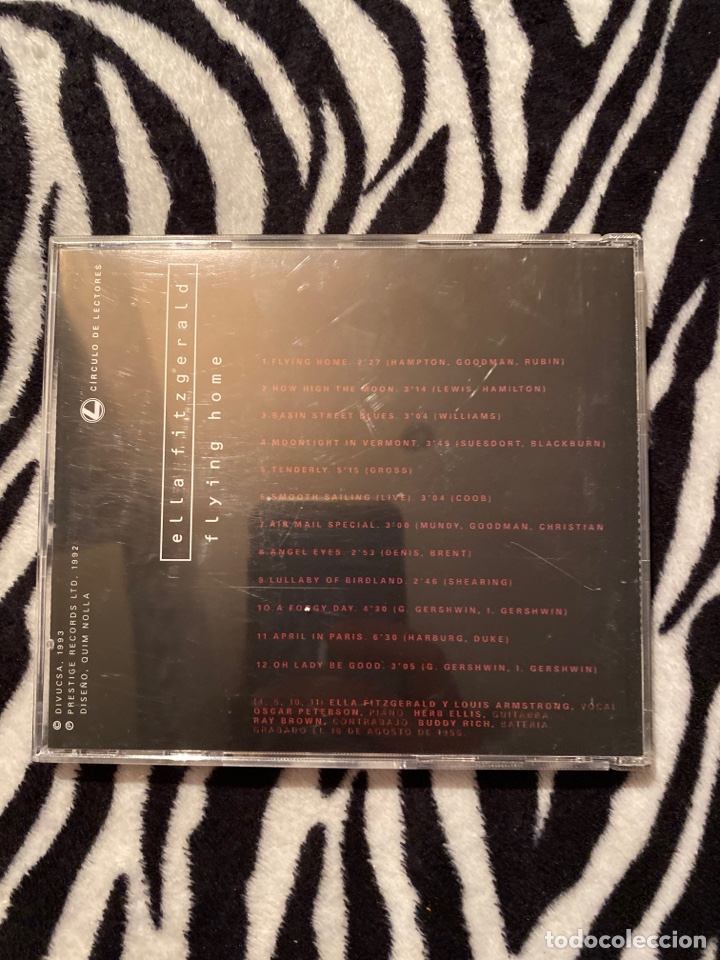 CDs de m&uacute;sica: CD ELLA FITZGERALD. FLYING HOME. - Foto 2