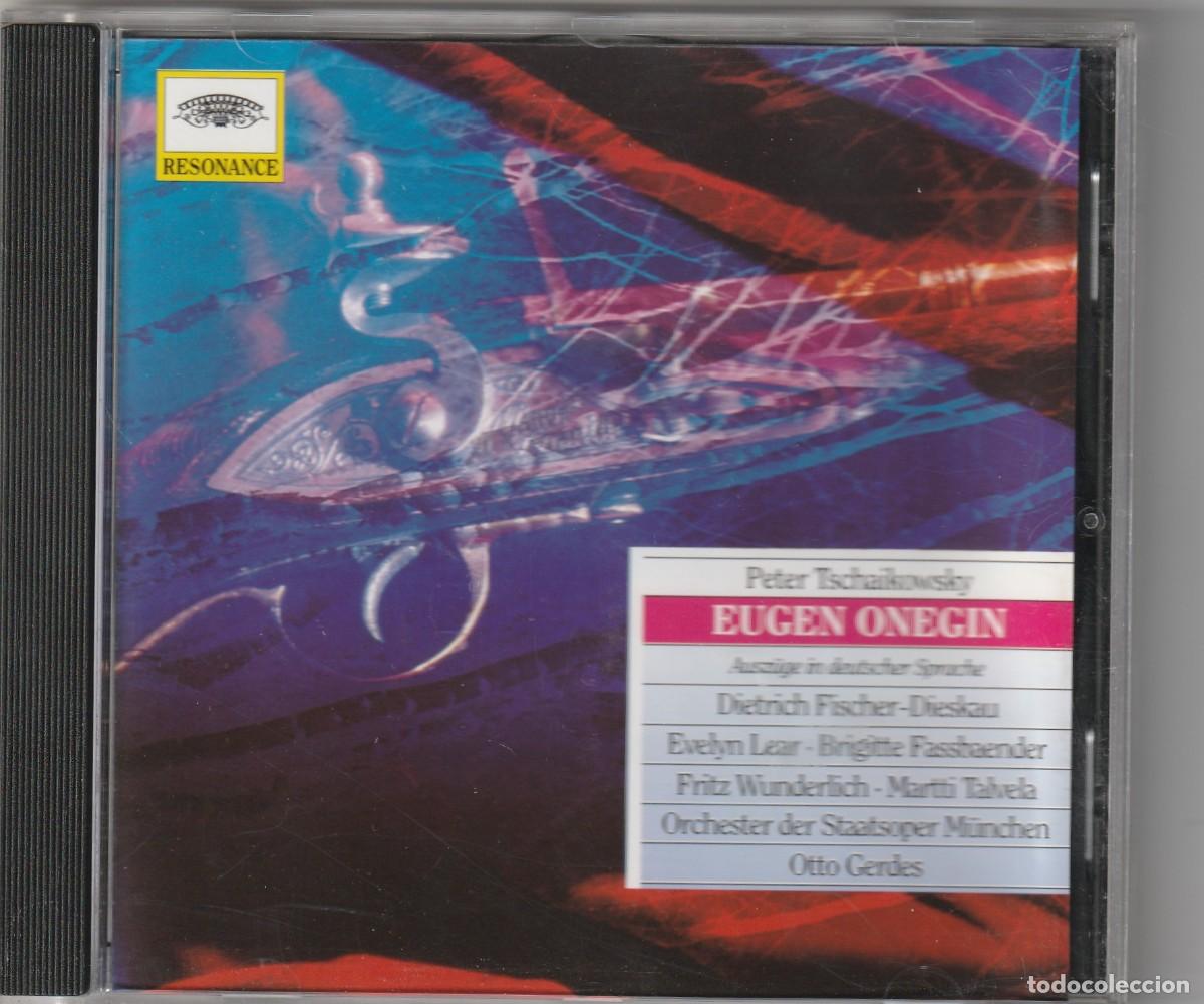CDs de m&uacute;sica: TSCHAIKOWSKY - EUGEN ONEGIN (CD RESONANCE-DG 1995) - Foto 1