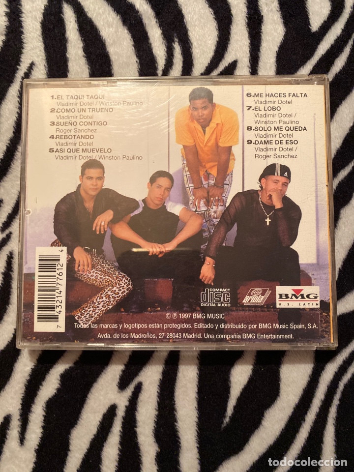 CDs de m&uacute;sica: CD ILEGALES DEL CARIBE, REBOTANDO. - Foto 2