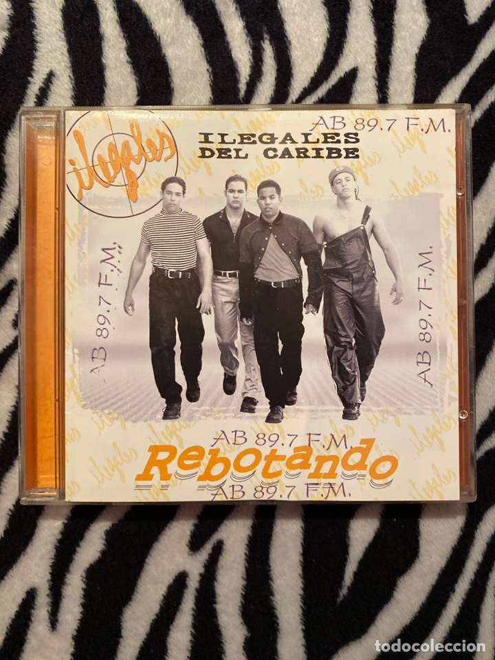 CDs de m&uacute;sica: CD ILEGALES DEL CARIBE, REBOTANDO. - Foto 1