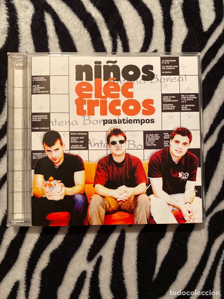 CDs de Musique: CD NI&Ntilde;OS EL&Eacute;CTRICOS, PASATIEMPOS