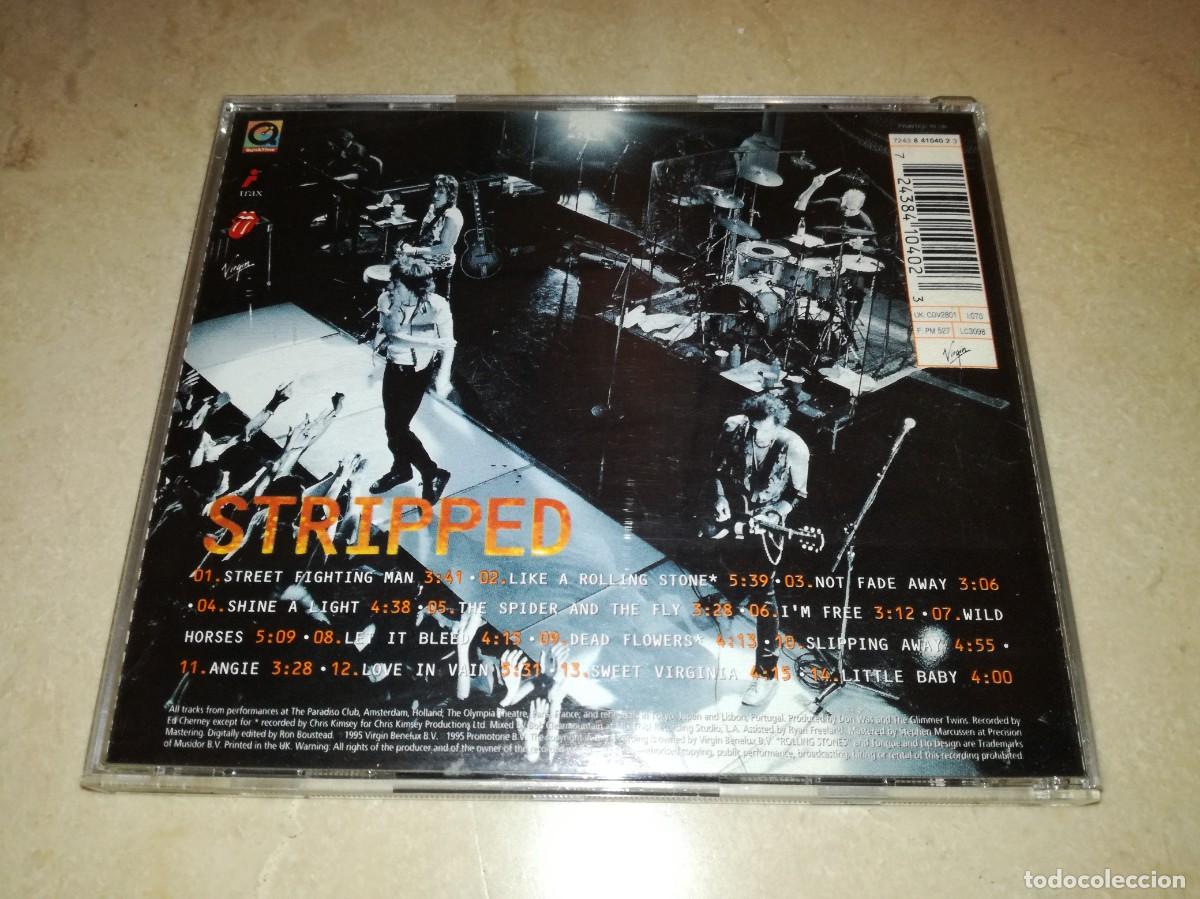 CDs de m&uacute;sica: THE ROLLING STONES-STRIPPED-BONUS VIDEO & INTERACTIVE - Foto 2