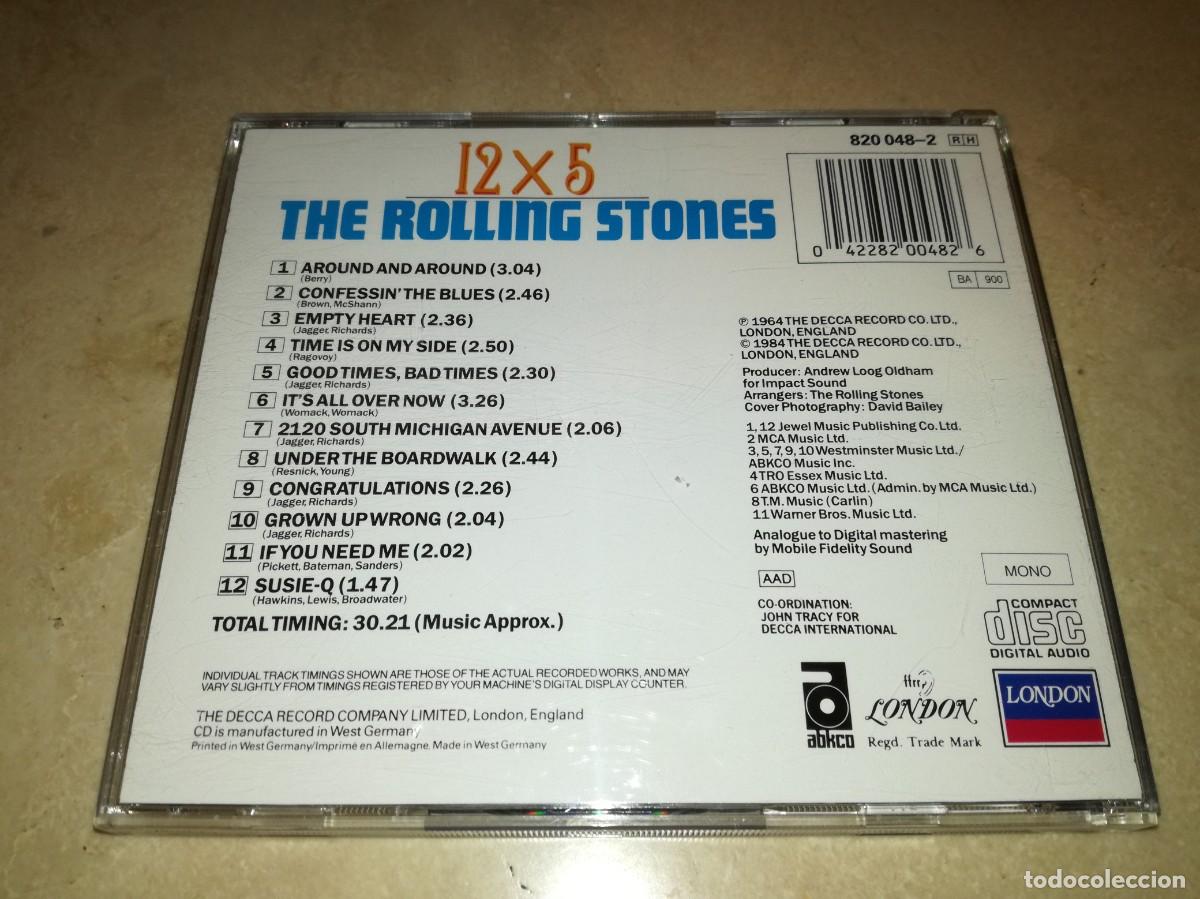 CDs de m&uacute;sica: THE ROLLING STONES-12 X 5 - Foto 2