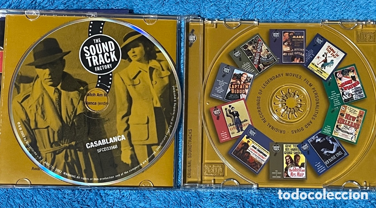 CDs de m&uacute;sica: CD BSO CASABLANCA - MAX STEINER. ED. 2002 - Foto 11