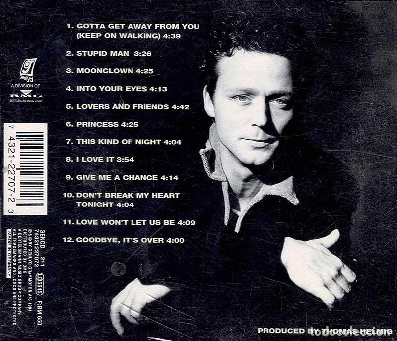 CDs de m&uacute;sica: Thomas Helmig - Stupid Man. CD - Foto 2