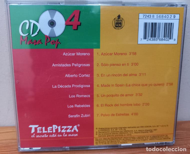 CDs de m&uacute;sica: MASA POP 4, TELEPIZZA, CD - Foto 2