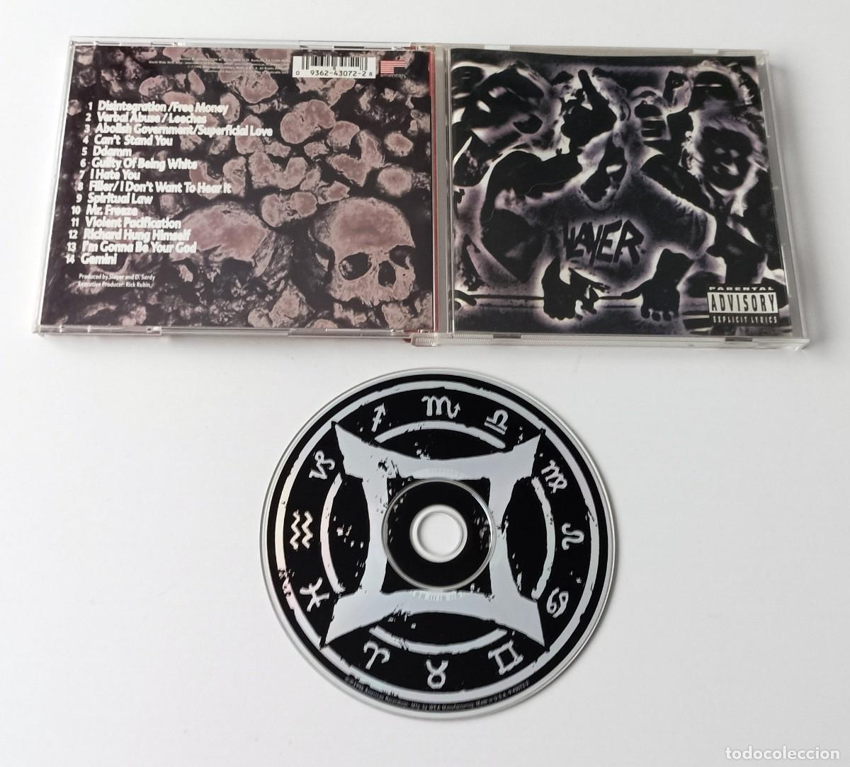 CDs de m&uacute;sica: CD SLAYER - UNDISPUTED ATTITUDE - Foto 2