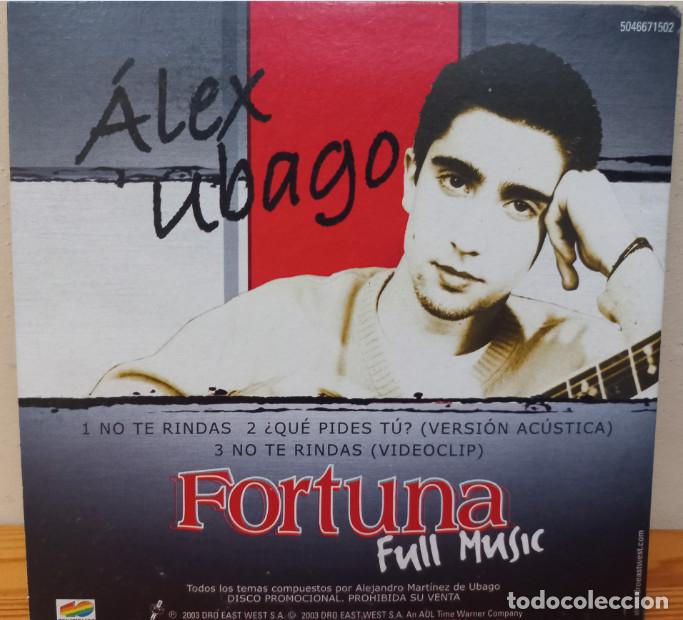 CDs de m&uacute;sica: ALEX UBAGO, CD PROMO - Foto 1