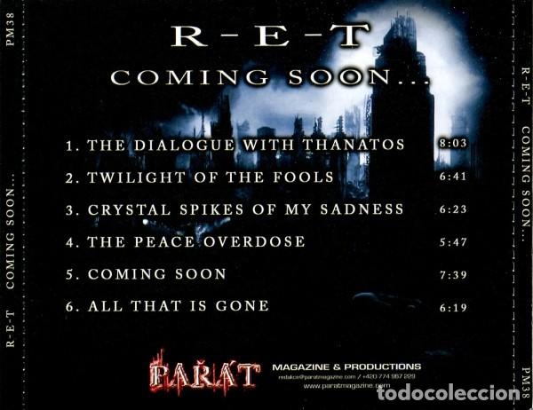 CDs de m&uacute;sica: R - E - T* &lrm;&ndash; Coming Soon... - Foto 2