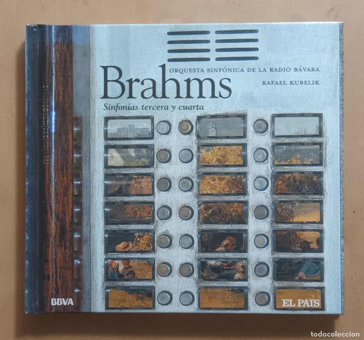 CDs de m&uacute;sica: CD + LIBRO - BRAHMS - SINFONIAS TERCERA Y CUARTA - Foto 1