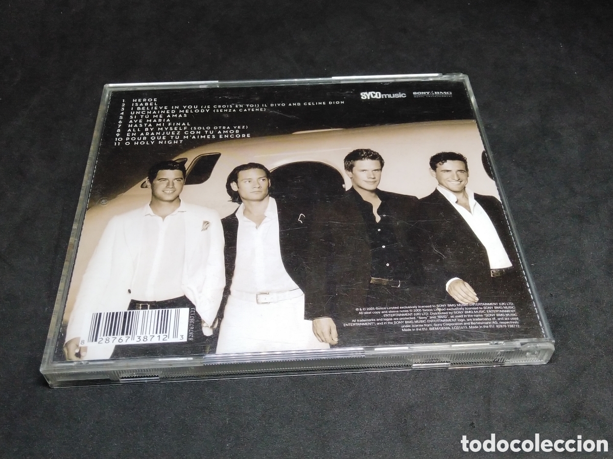 CDs de m&uacute;sica: IL DIVO - ANCORA - CD - DISCO VERIFICADO - 2005 - Foto 2