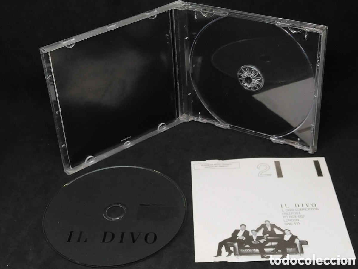 CDs de m&uacute;sica: IL DIVO - IL DIVO - CD - DISCO VERIFICADO - 2004 - Foto 3