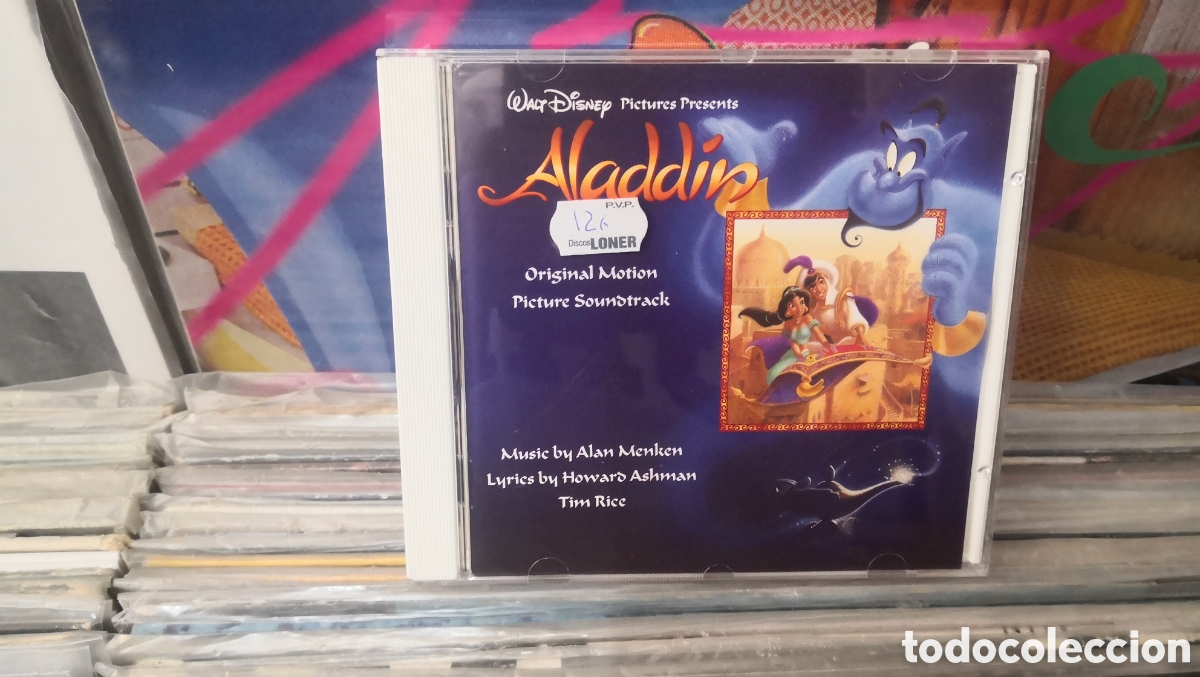 CDs de m&uacute;sica: CD aladdin, Tim rice - Foto 1
