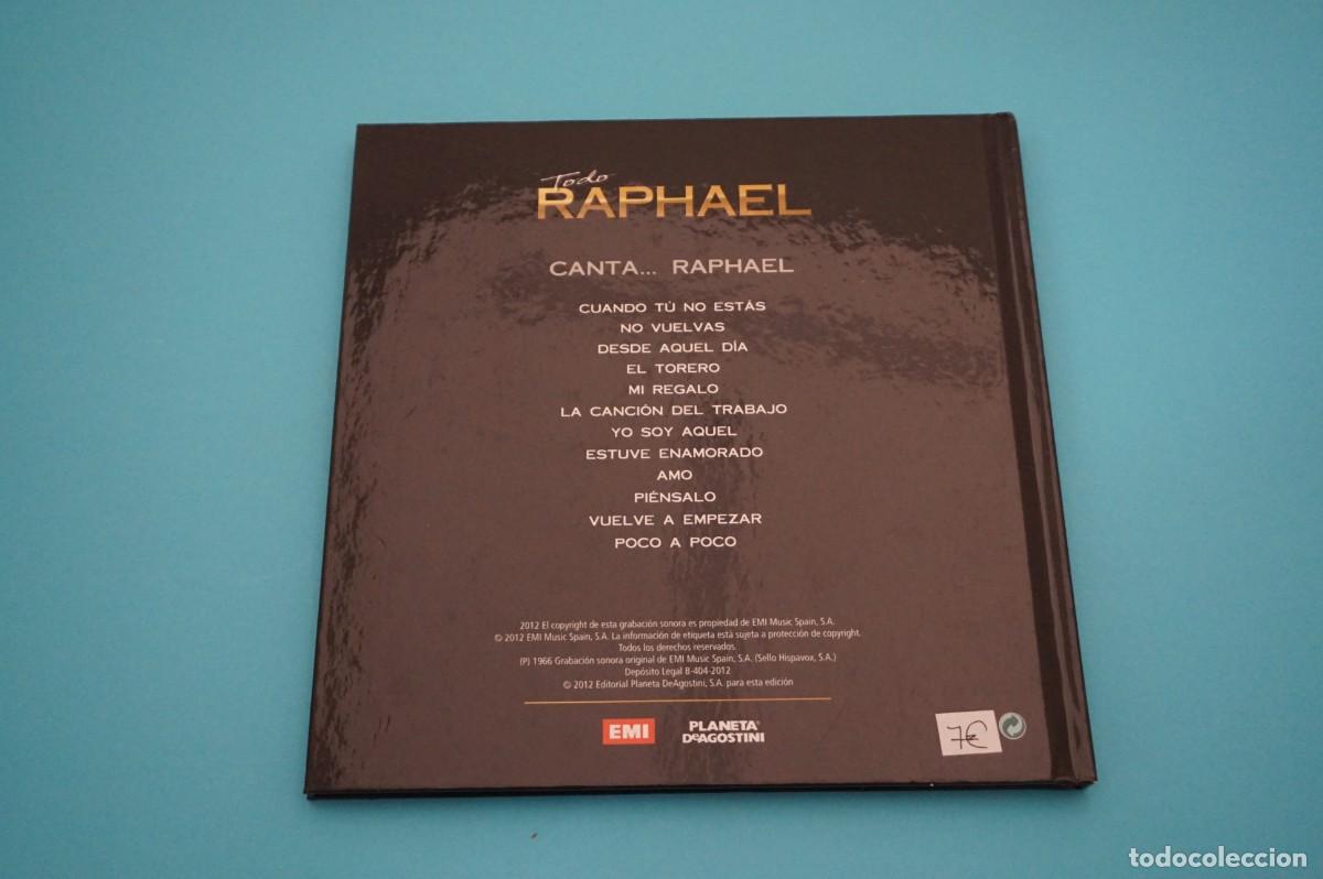 CDs de m&uacute;sica: CD CON LIBRETO - TODO RAPHAEL - CANTA... RAPHAEL 1966 - Foto 8