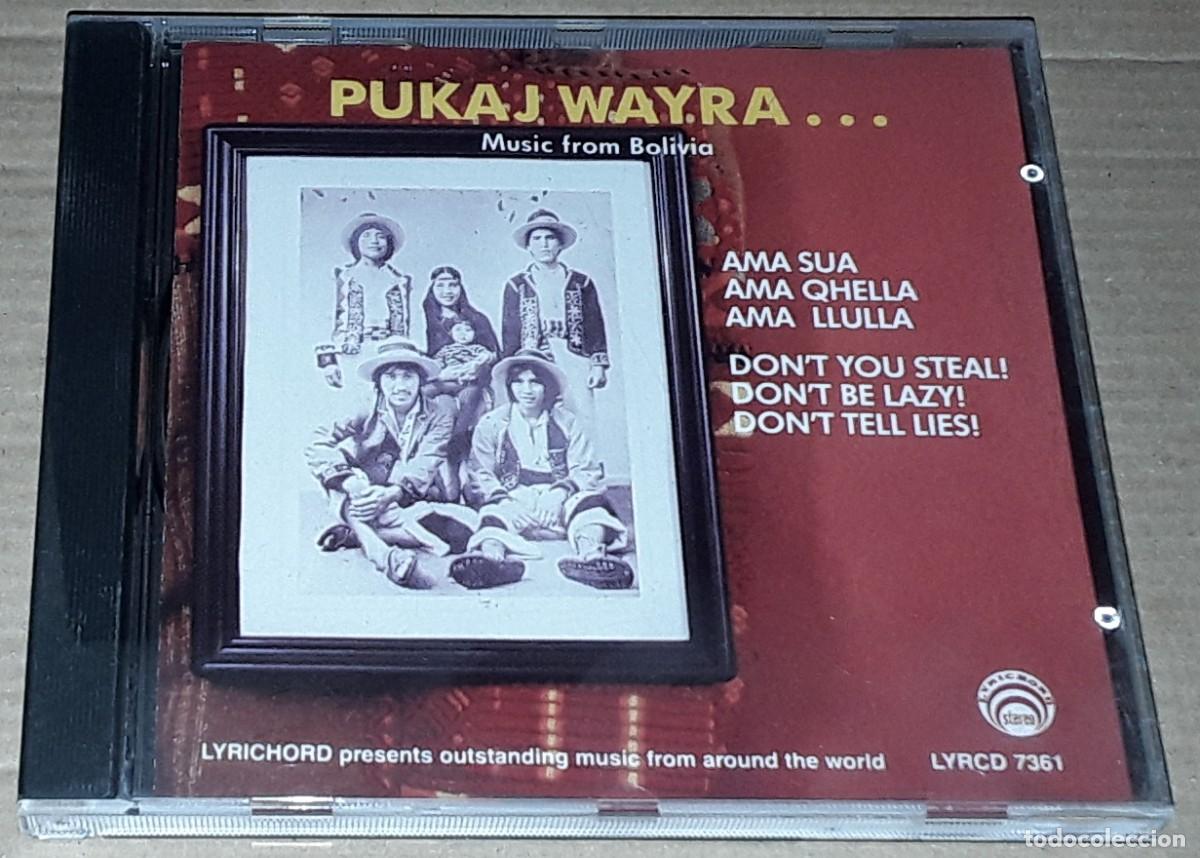 CD de M&uacute;sica: CD - PUKAJ WAYRA - DON'T YOU STEAL - MUSIC FROM BOLIVIA - MADE IN USA