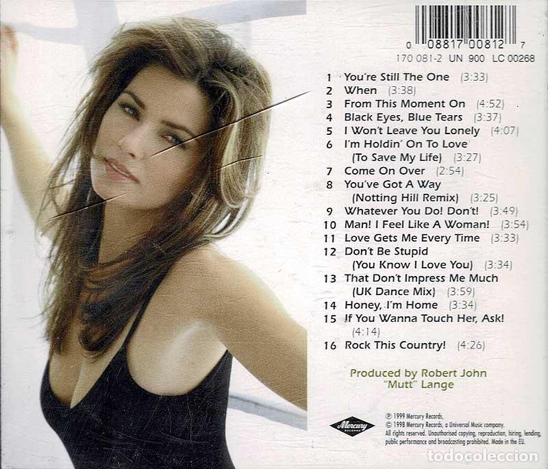 CDs de m&uacute;sica: Shania Twain - Come On Over. CD - Foto 2
