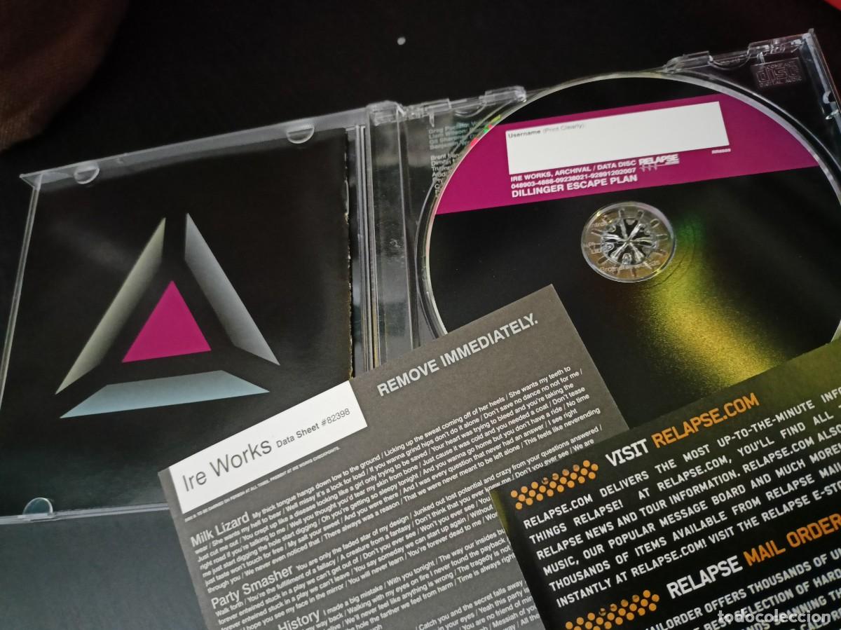 CDs de m&uacute;sica: Dillinger Escape Plan - Ire works (2007) - Foto 2