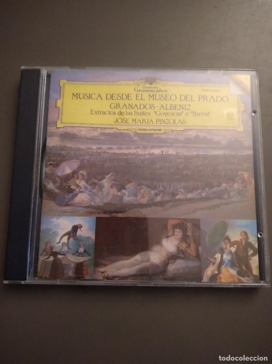 CDs de M&uacute;sica: Enrique Granados-Issac Albanez Jos&eacute; Maria Pinzolas-Musica desde el Museo del Prado-Cd-