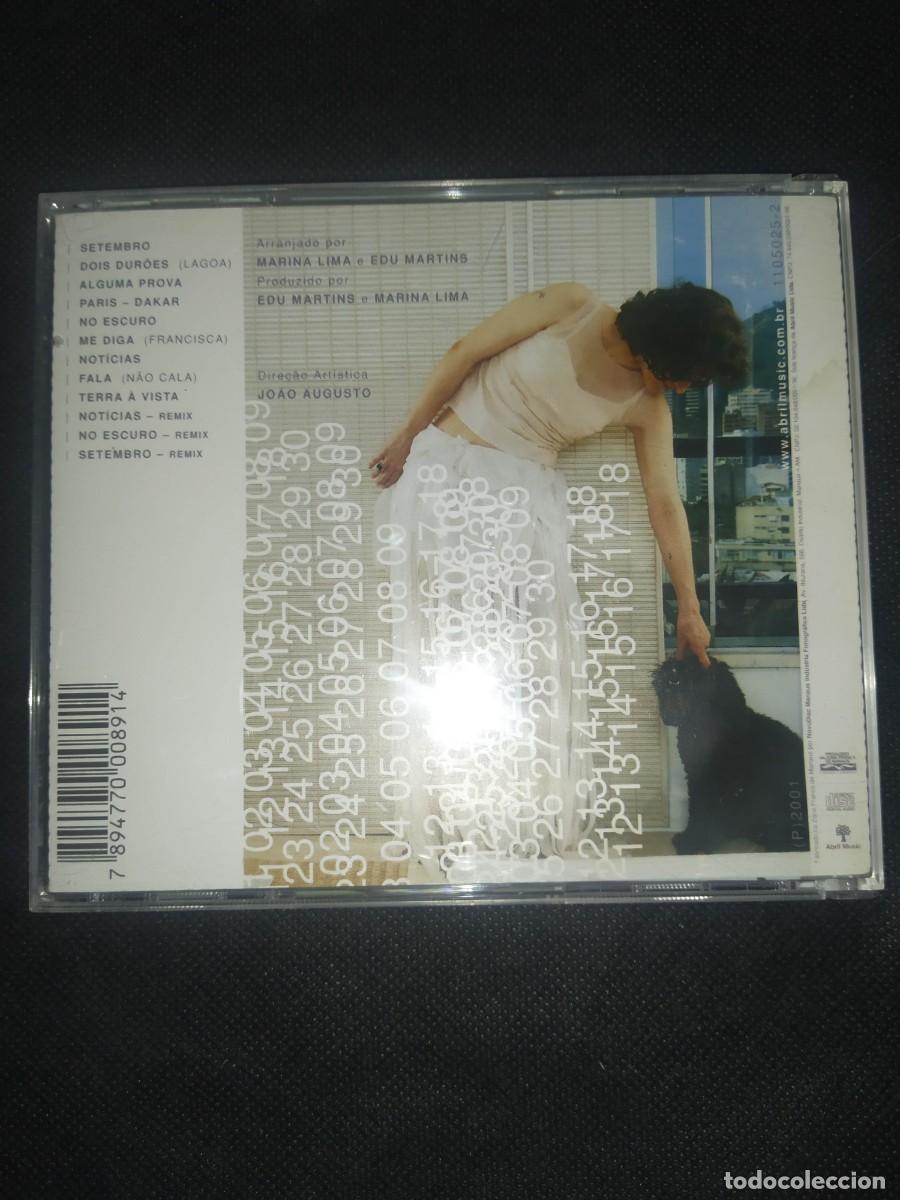 CDs de m&uacute;sica: Marina Lima &lrm;&ndash; Setembro CD - Foto 2