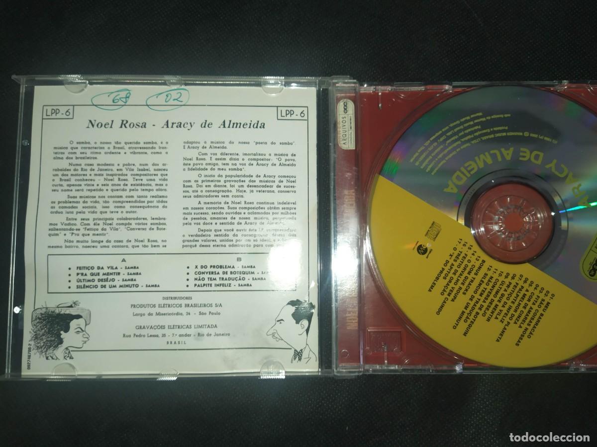 CDs de m&uacute;sica: Aracy De Almeida &ndash; Noel Rosa CD - Foto 2