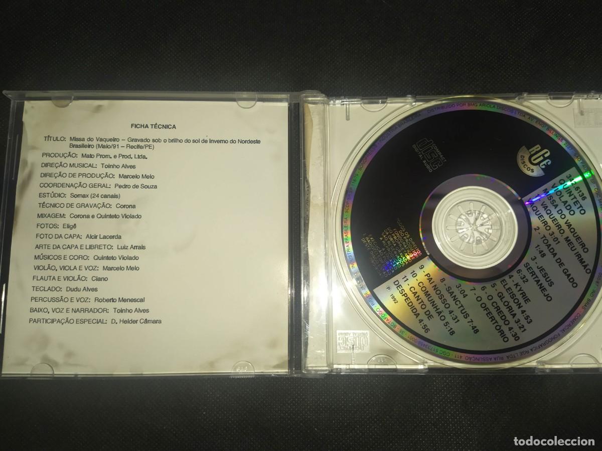 CDs de m&uacute;sica: Quinteto Violado &lrm;&ndash; Missa Do Vaqueiro CD - Foto 2