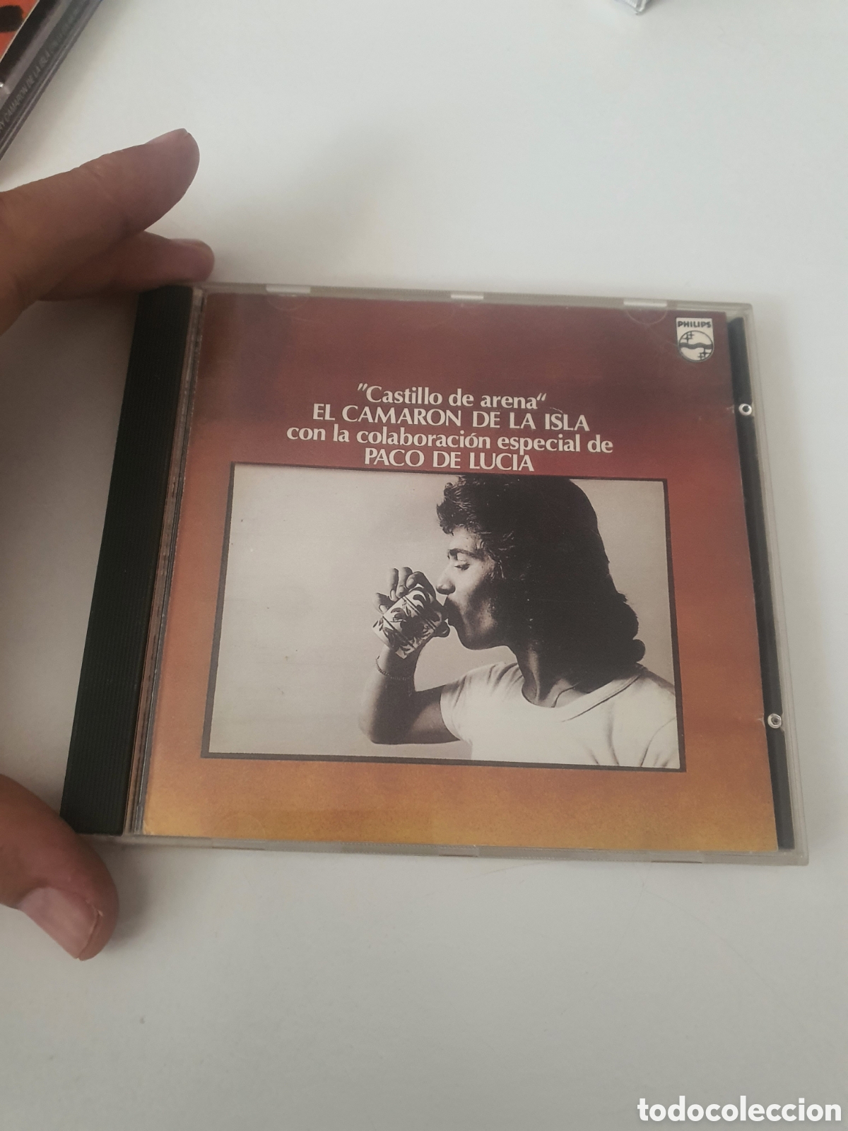 CDs de m&uacute;sica: Cd camaron de la isla castillo de arena - Foto 1