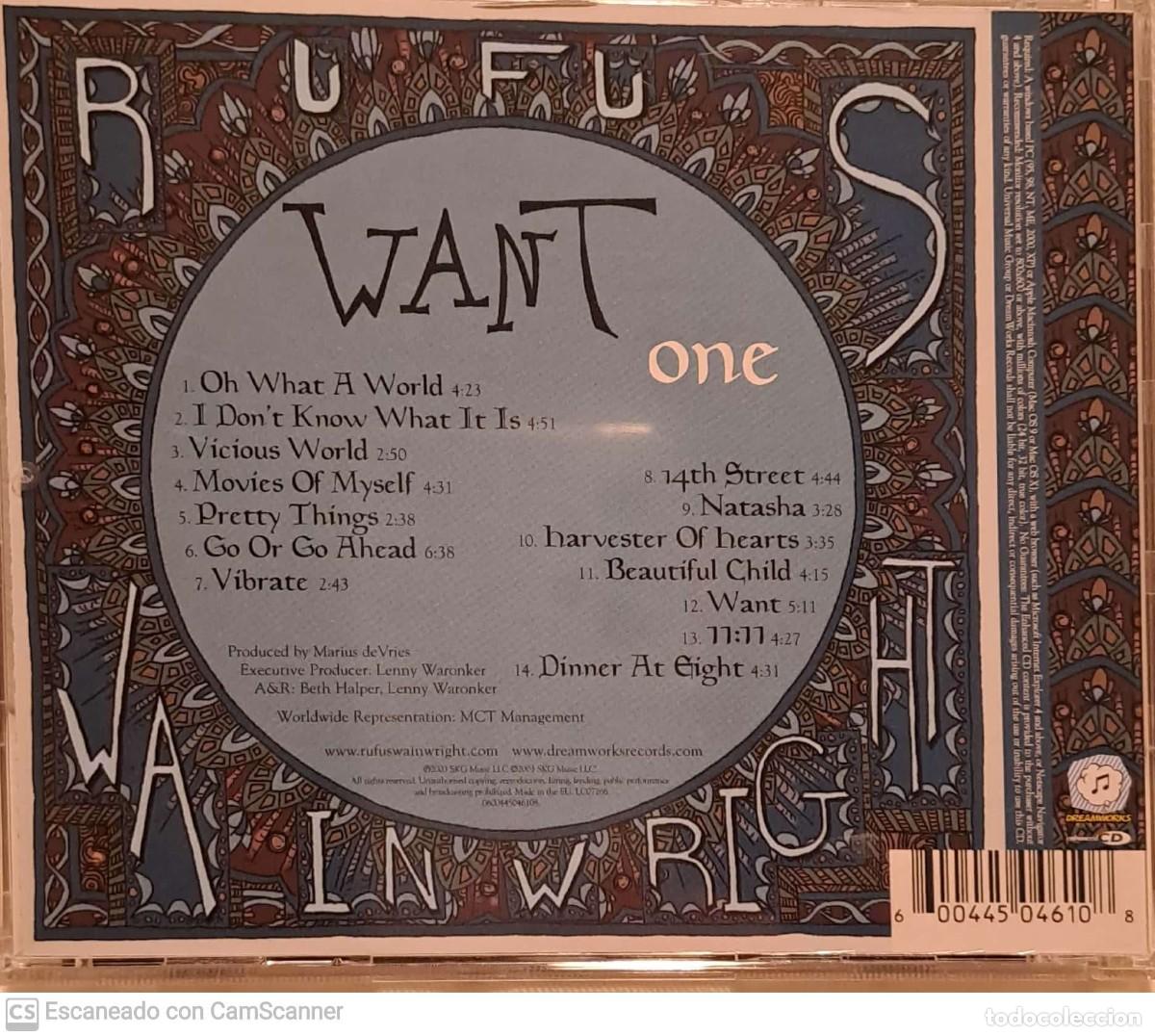 CDs de m&uacute;sica: Rufus Wainwright &lrm;&ndash; Want One - Foto 2