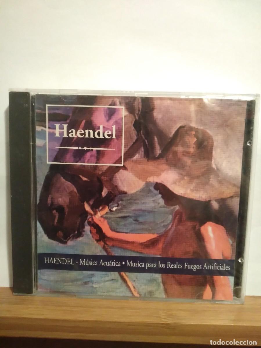 CDs de m&uacute;sica: Haendel-Musica Acu&aacute;tica Musica para los reales fuegos artificiales-Cd-