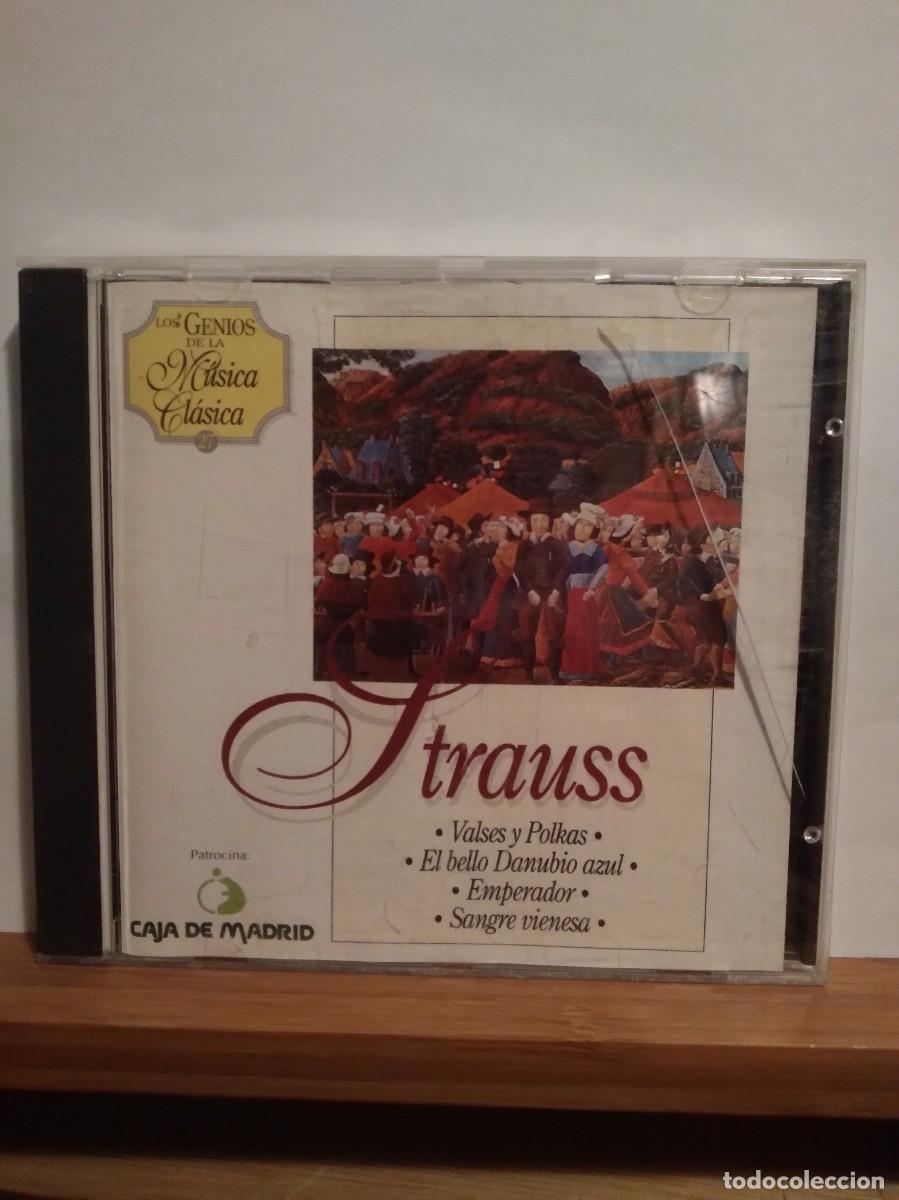 CDs de m&uacute;sica: Strauss-Balses y Polkas-Promo Caja Madrid-Cd-