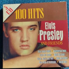 CDs de Música: 5 CD - ELVIS PRESLEY AND FRIENDS - 100 HITS - CHUCK BERRY, LITTLE RICHARD, BO DIDLEY, GENE VINCENT..