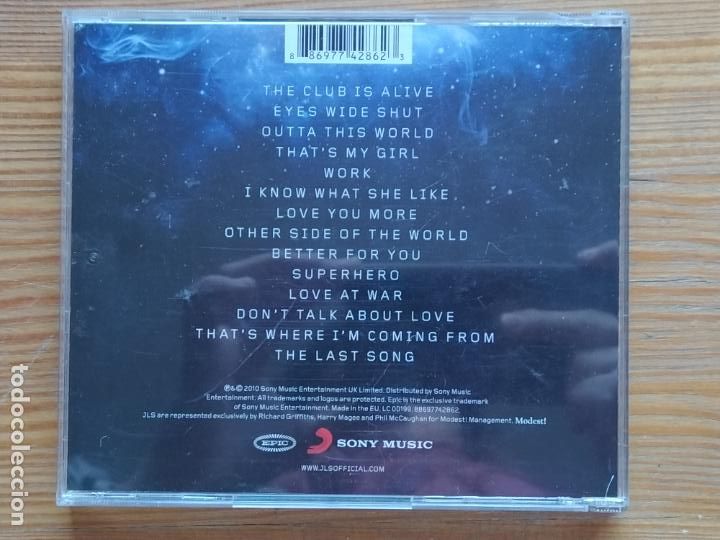 CDs de m&uacute;sica: CD JLS - OUTTA THIS WORLD (J8) - Foto 2