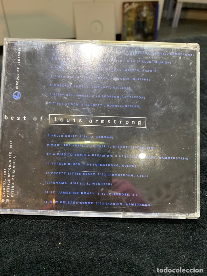 CDs de m&uacute;sica: CD LOUIS ARMSTRONG, THE BEST OF. - Foto 2