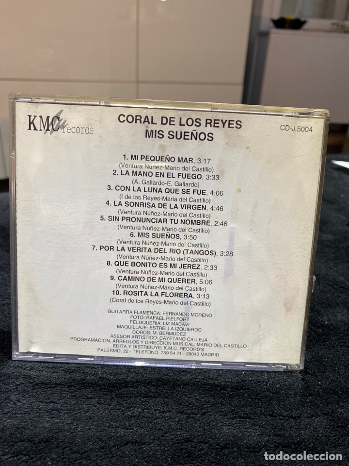 CDs de m&uacute;sica: CD CORAL DE LOS REYES. MIS SUE&Ntilde;OS. - Foto 2