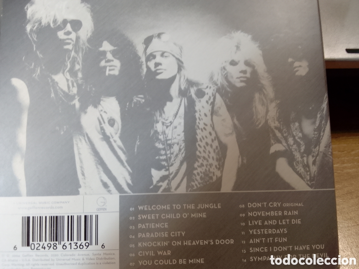 cd - guns n' roses / greatest hits - geffen rec - Compra venta en  todocoleccion