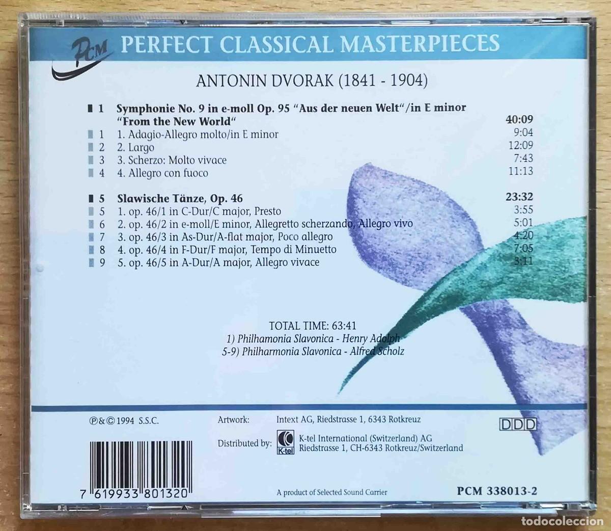 CDs de m&uacute;sica: CD: perfect classical masterpieces. Dvorak - Foto 2