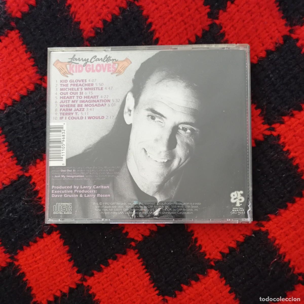 CDs de m&uacute;sica: LARRY CARLTON: KID GLOVES (CD) - Foto 2