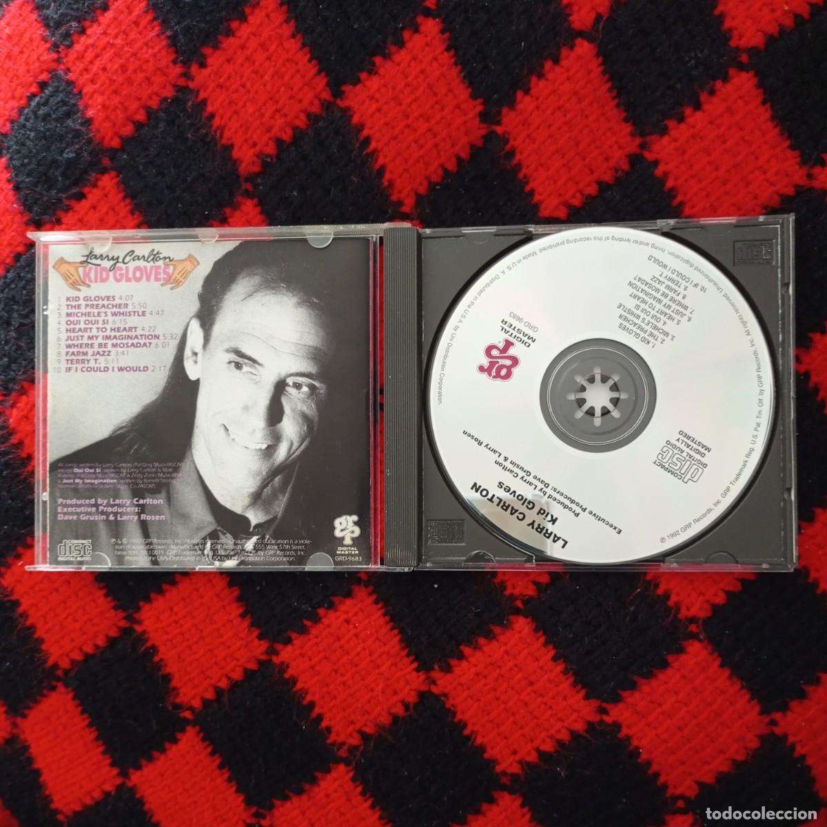 CDs de m&uacute;sica: LARRY CARLTON: KID GLOVES (CD) - Foto 3
