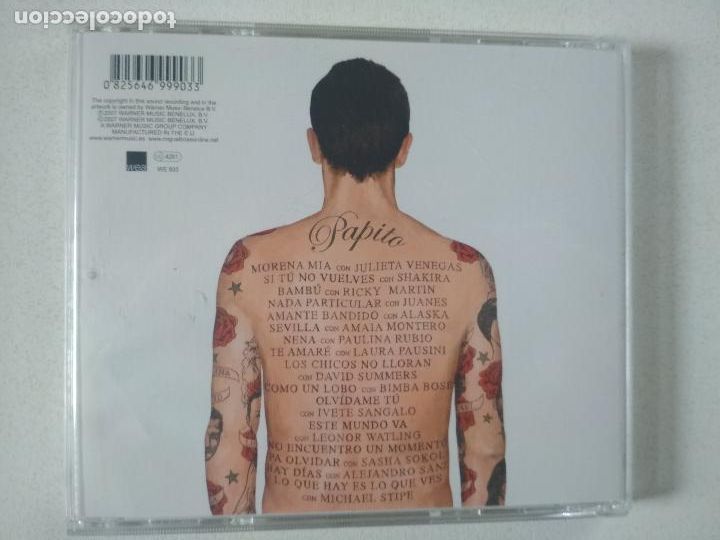 CDs de m&uacute;sica: MIGUEL BOSE - PAPITO - Foto 3