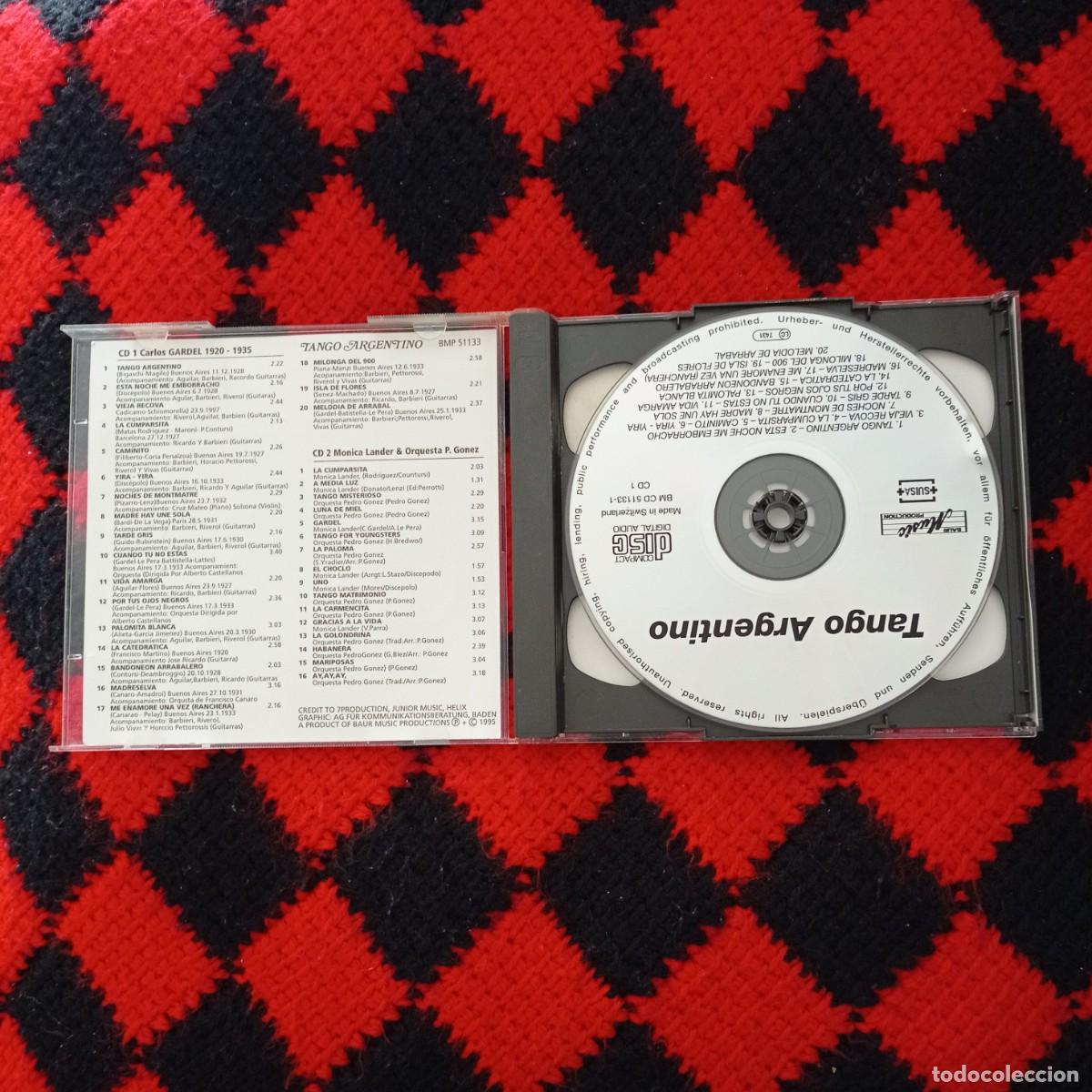 CDs de m&uacute;sica: TANGO ARGENTINO (2 CD) - Foto 3