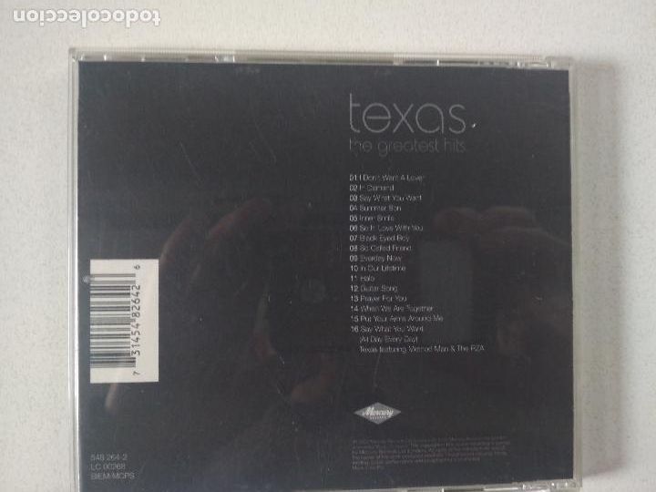 CDs de m&uacute;sica: TEXAS - THE GREATEST HITS - CD MERCURY 2000 - Foto 3