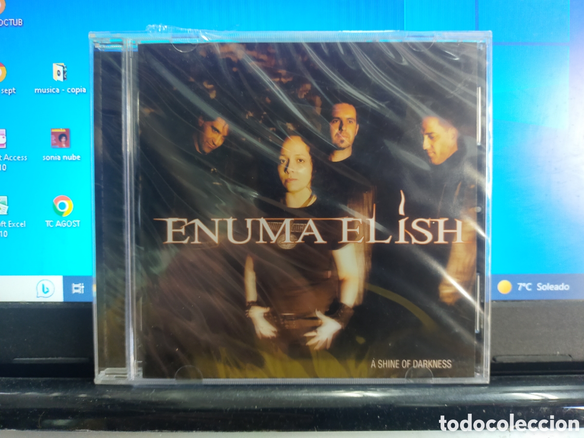 CDs de Musique: Enuma elish CD a shine of darkness 2009 precintado