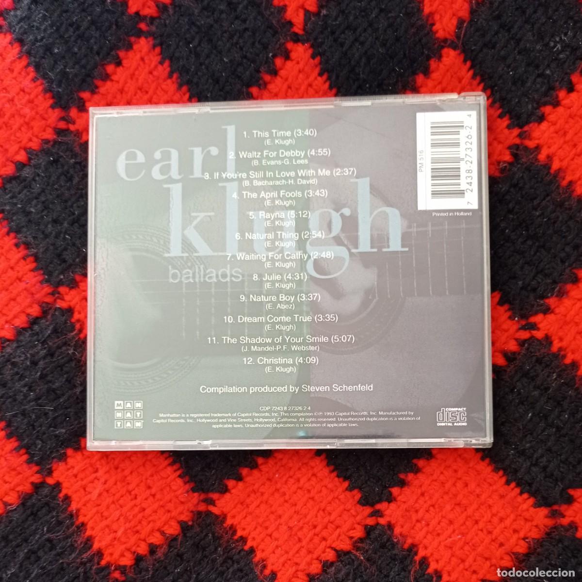 CDs de m&uacute;sica: EARL KLUGH: BALLADS (CD) - Foto 2