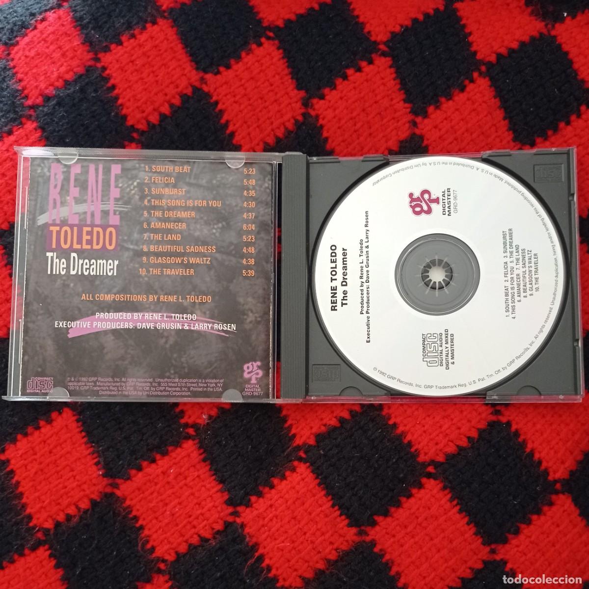CDs de m&uacute;sica: RENE TOLEDO: THE DREAMER (CD) - Foto 3