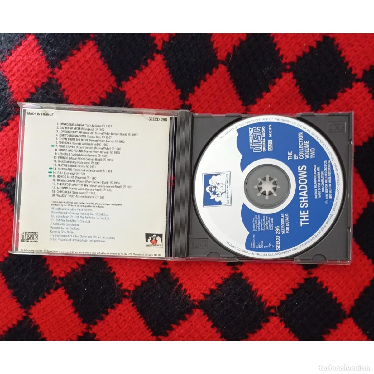 CDs de m&uacute;sica: THE SHADOWS: THE EP COLLECTION VOLUME TWO (CD) - Foto 3