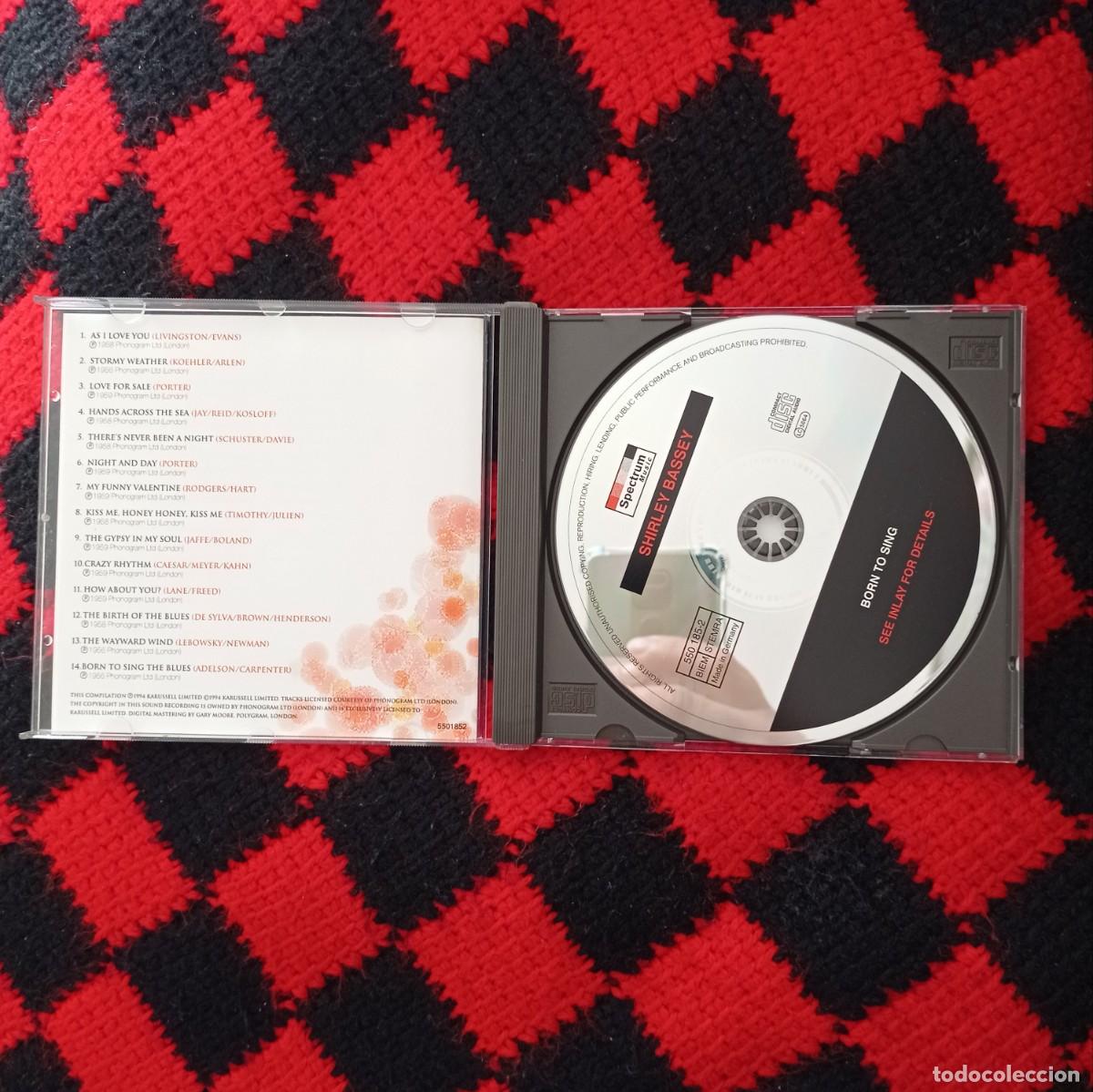 CDs de m&uacute;sica: SHIRLEY BASSEY: BORN TO SING (CD) - Foto 3